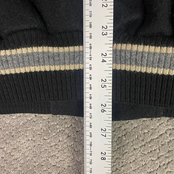 Vintage GMC Jimmy Diamond Edition Bomber Jacket Men's Large Leather Wool Trucks - Picture 15 of 15